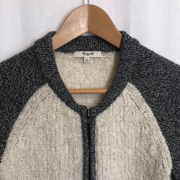 Madewell zip up sweater, size XS - Picture 3 of 6